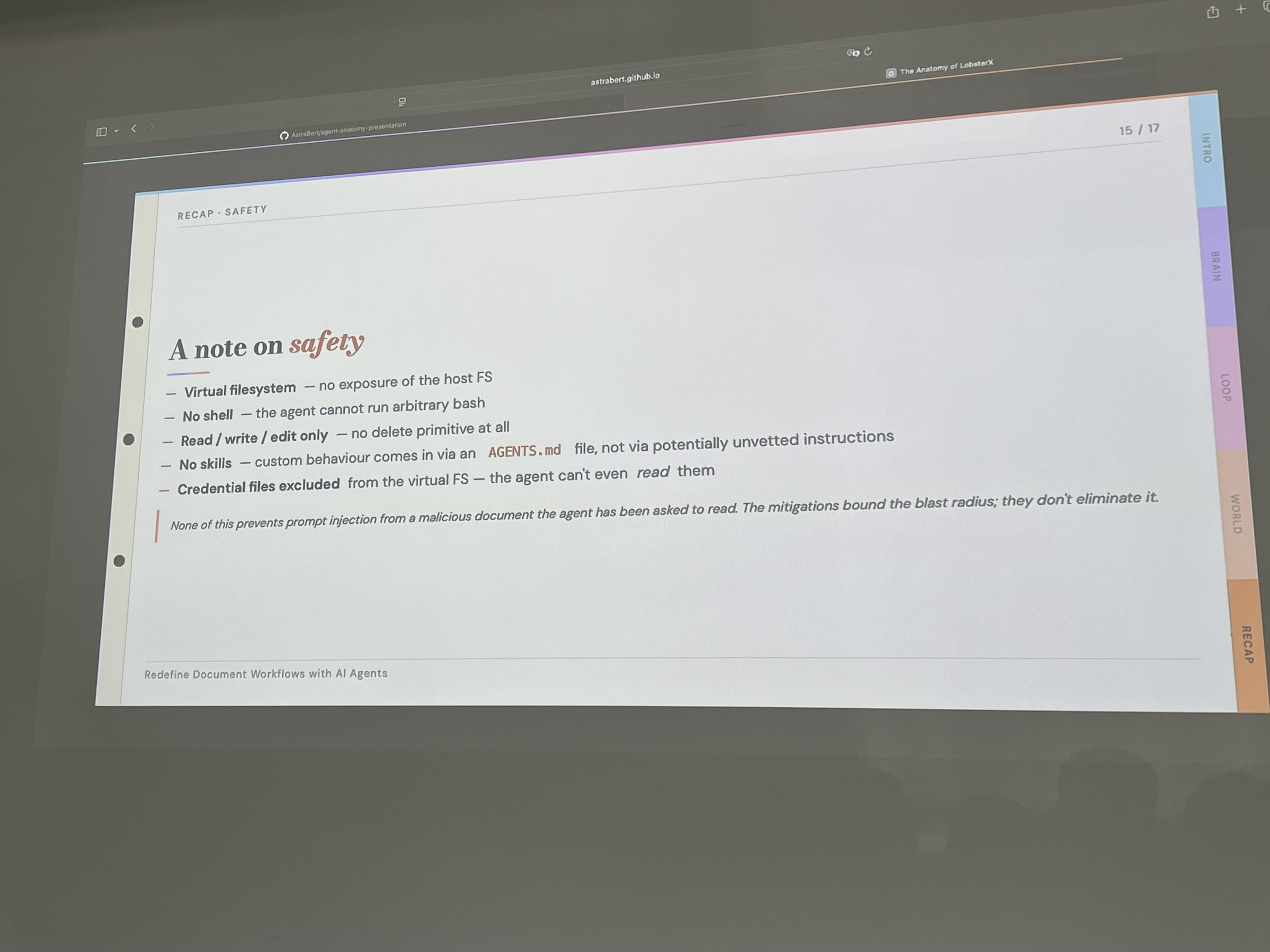 The Eyes virtual filesystem